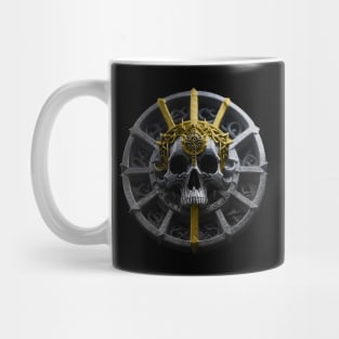 Resurrection Emblem - Crown of Thorns with Algiz Life Rune Mug